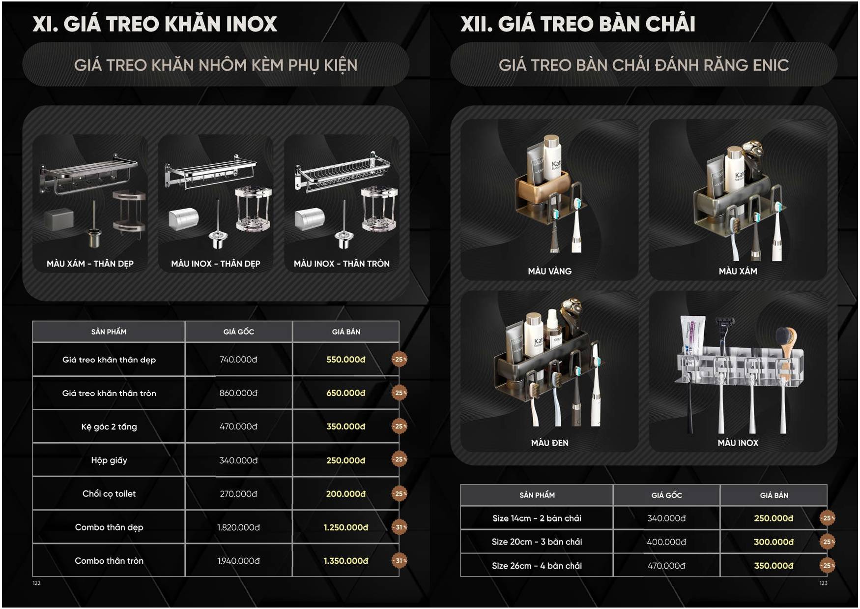 Bảng giá và Catalogue Thiết bị vệ sinh thông minh ENIC /Page 61